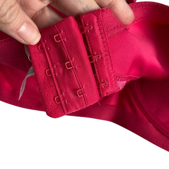 Woman Within Comfort Choice New Women's 46C Full Coverage Underwire Pink Bra - Picture 4 of 9